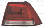 VW GOLF VII 12-*PILOTO TRASERO DCH EXTERIOR NEGRO(TIPO VALEO)
