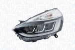 RENAULT CLIO 13-*FARO IZQ CON REGULACION ELECTRICA CON MOTOR INTERIOR NEGRO (LED) MAGNETI MARELLI