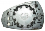AUDI A3 3/4/5P 13-*CRISTAL RETROVISOR DCH CONVEXO TERMICO