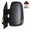 IVECO DAILY 2019.01-*RETROVISOR IZQ ELECTRICO CONVEXO TERMICO CON PILOTO AHUMADO CON SENSOR DE TEMPERATURA BRAZO CORTO 9PIN