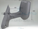 FORD TRANSIT 00-*ESPEJO MANUAL BRAZO LARGO IZQ