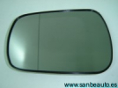 FORD FIESTA/FUSION 02-*CRISTAL ESPEJO IZQ CON SOPORTE ASFERICO TERMICO