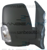 FORD TRANSIT 14-*RETROVISOR DCH MANUAL CALEFACTADO CON PILOTO BLANCO BRAZO CORTO 2PIN