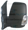 FORD TRANSIT 14-*RETROVISOR IZQ MANUAL CALEFACTADO CON PILOTO BLANCO BRAZO CORTO 2PIN