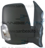 FORD TRANSIT 14-*RETROVISOR DCH ELECTRICO CALEFACTADO CON PILOTO BLANCO BRAZO CORTO 6PIN