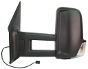 MERCEDES SPRINTER/LT/CRAFTER 09-*RETROVISOR IZQ ELECTRICO(TERMICO)CON PILOTO CONVEXO(BRAZO LARGO)6PIN