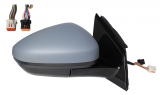 OPEL GRANDLAND X 2017.06-*RETROVISOR DCH ELECTRICO PARA PINTAR ABATIBLE ELECTRICAMENTE CONVEXO CALEFACTADO CON LUZ DE CORTESIA CON SENSOR 9 + 2PIN