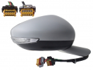  PEUGEOT 508 2014.07- * RETROVISOR DCH ELECTRICO TERMICO ABATIBLE ELECTRICAMENTE CON MEMORIAS CON PILOTO LUZ DE CORTESIA CON SENSOR DE TEMPERATURA CON SENSOR ANGULO MUERTO 10 + 8PIN