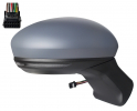  RENAULT CAPTUR 2019.12- *  RETROVISOR DCH ELECTRICO TERMICO PARA PINTAR ABATIBLE ELECTRICAMENTE ASFERICO CON PILOTO CON SENSOR DE TEMPERATURA 12PIN