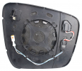 RENAULT EXPRESS 2021.06-*CRISTAL RETROVISOR IZQ CONVEXO TERMICO ANGULO MUERTO 2PIN