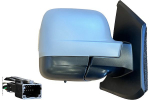 RENAULT TRAFIC 2021.08-*RETROVISOR DCH ELECTRICO CALEFACTADO CON PILOTO ABATIBLE ELECTRICAMENTE CON SENSOR DE TEMPERATURA PARA PINTAR ASFERICO - CON SENSOR ANGULO MUERTO 12PIN