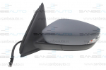 SKODA FABIA 15-*RETROVISOR IZQ ELECTRICO CALEFACTADO PARA PINTAR CONVEXO CON PILOTO 6 PIN