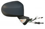 RENAULT MODUS 08-*RETROVISOR DCH MANUAL CON PILOTO  PARA PINTAR CON SENSOR DE TEMPERATURA CONVEXO 4PIN
