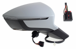 SEAT ATECA 16-*RETROVISOR DCH ELECTRICO CALEFACTADO PARA PINTAR ABATIBLE ELECTRICAMENTE CON PILOTO CON LUZ DE CORTESIA CONVEXO 9PIN