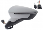 SEAT IBIZA V/ARONA 2017.01-*RETROVISOR IZQ ELECTRICO CALEFACTADO PARA PINTAR CON PILOTO CONVEXO 6+2PIN