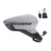SEAT IBIZA V/ARONA 2017.01-*RETROVISOR DCH ELECTRICO CALEFACTADO PARA PINTAR CON PILOTO CONVEXO  CON ANGULO MUERTO 6+2PIN
