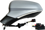 SEAT LEON 2019.11-*  RETROVISOR IZQ ELECTRICO CONVEXO TERMICO CON PILOTO - LUZ DE CORTESIA - ABATIBLE ELECTRICAMENTE - CON MEMORIAS 13PIN