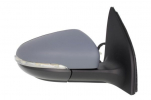 VW GOLF 08-*RETROVISOR DCH ELECTRICO CONVEXO TERMICO PARA PINTAR ABATIBLE ELECTRICAMENTE CON PILOTO 8PIN