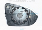VW PASSAT 14-*CRISTAL RETROVISOR IZQ CALEFACTADO ASFERICO