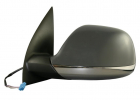 VW AMAROK 10-*RETROVISOR IZQ ELECTRICO CALEFACTADO PARA PINTAR ASFERIC CON ANTENA BASE CROMADA