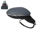 VW GOLF VIII 2019.07-*RETROVISOR DCH ELECTRICO TERMICO CONVEXO CON PILOTO CON MEMORIAS CON LUZ DE CORTESIA 11PIN