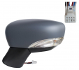 NISSAN MICRA K14 2016.12-*RETROVISOR IZQ ELECTRICO TERMICO PARA PINTAR CONVEXO CON PILOTO 7PINS