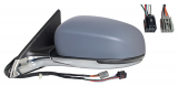 JEEP COMPASS 2017.04-*RETROVISOR IZQ ELECTRICO  TERMICO ABATIBLE ELECTRICAMENTE BASE CROMADA CON PILOTO CON LUZ DE CORTESIA  CON AGULO MUERTO ASFERICO 7+5PIN