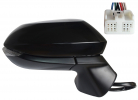 TOYOTA YARIS CROSS 2020.09-* RETROVISOR IZQ ELECTRICO PARA PINTAR CONVEXO TERMICO ABATIBLE ELECTRICAMENTE CON PILOTO 8PIN
