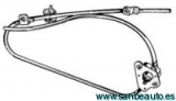 FIAT UNO -89*ELEVALUNAS MANUAL DELANTERO IZQ.3P