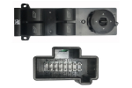 FORD FOCUS/C-MAX 04-*INTERRUPTOR PUERTA DELANTERO  IZQ + ESP(4 BOTONES) 14PIN