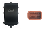 FORD FOCUS/C-MAX/CONNECT 11-*BOTON ELEVALUNAS DELANTERO  DCH/IZQ 6PIN
