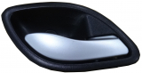 RENAULT LAGUNA 00-*TIRADOR PUERTA DELANTERO/TRASERO INTERIOR DCH PLATEADO