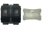 RENAULT CLIO/CAPT13-*INTERRUPTOR PUERTA DELANTER. IZQ CON SISTEMA CONFORT(2 BOTONES)7PIN( CONECTOR BLANCO)