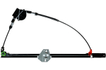VW TRANSPORTER 90-03*ELEVALUNAS ELECTRICO DELANTERO DCH 3P(SIN MOTOR)