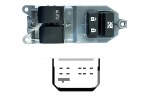 TOYOTA YARIS 2005.01-*INTERRUPTOR PUERTA DELANTERA IZQ (2 BOTONES)10PIN