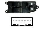 TOYOTA COROLLA H/B 2004.01-*INTERRUPTOR PUERTA DELANTERA IZQ(2 BOTONES)24PIN