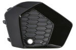 AUDI A3 2020.04-*REJILLA IZQ PARAGOLPES DELANTERO NEGRA CON AGUJERO PARA SENSOR +ARO PARA PINTAR NEGRO