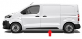 CITROEN JUMPY/EXP/PROACE 16-*MOLDURA PANEL TRASERA IZQ NEGRO CHASIS CORTO
