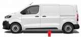CITROEN SPACETOURER/TRAVELER 2016.04-*MOLDURA PANEL TRASERO IZQ PARA PINTAR (CHASIS CORTO)