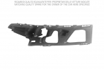 FORD MONDEO 10-*SOPORTE IZQ PARAGOLPES DELANTERO