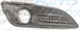 FORD FIESTA 13-*REJILLA PARAGOLPES DELANTERO DCH CON AGUJERO CON BORDE CROMADO
