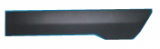 FORD TRANSIT CONNECT 2013.10-*MOLDURA PANEL LATERAL IZQ NEGRO