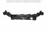 FORD ECOSPORT 13-*SOPORTE CENTRAL PLASTICO PARAGOLPES DELANTERO
