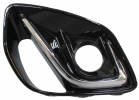 FORD PUMA 2019.09-*REJILLA IZQ PARAGOLPES DELANTERO PARA PINTAR CON MOLDURA CROMADA(SUP NEV)(MOD TITANIUM)