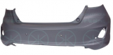 FORD FIESTA MK7 ST LINE 2021.12-*PARAGOLPES TRASERO PARA PINTAR CON 4 AGUJEROS SENSOR