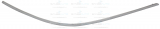 MERCEDES C W204 11-*MOLDURA PARAGOLPES TRASERA DCH CROMADA 4P