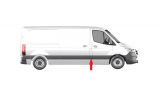 MERCEDES SPRINTER 2018.02-*MOLDURA LATERAL DCH SIN AGUJERO INTERMITENTE