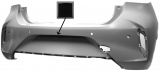 OPEL CORSA F 2019.07-*PARAGOLPES TRASERO PARA PINTAR CON 4 AGUJEROS SENSOR CON AGUJERO CAMARA(MOD GS LINE)