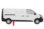 RENAULT TRAFIC/VIVARO/TALENTO 2014.05-*MOLDURA PANEL LATERAL TRASERO DCH(CHASIS LARGO)