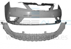 SEAT IBIZA 15-*PARAGOLPES DELANTERO PARA PINTAR CON AGUJEROS PARA SENSOR + SPOILER
